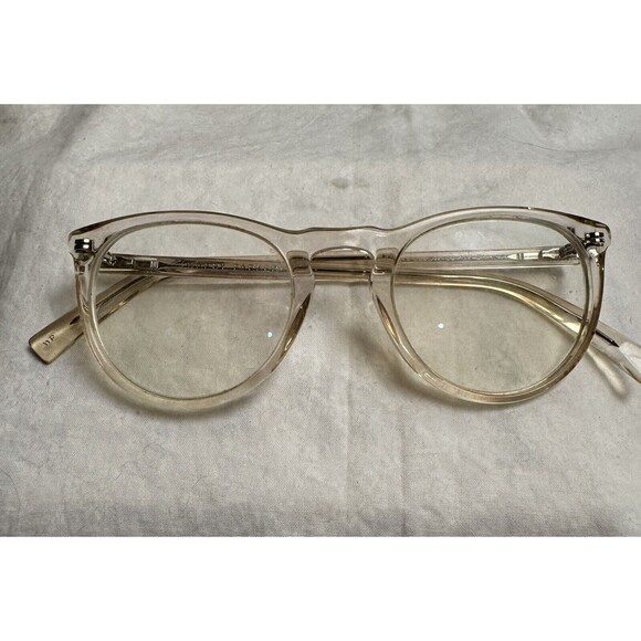 Warby Parker HASKELL 500 M 49-22-145 Crystal Clear Frames, FRAMES ONLY - Picture 8 of 8